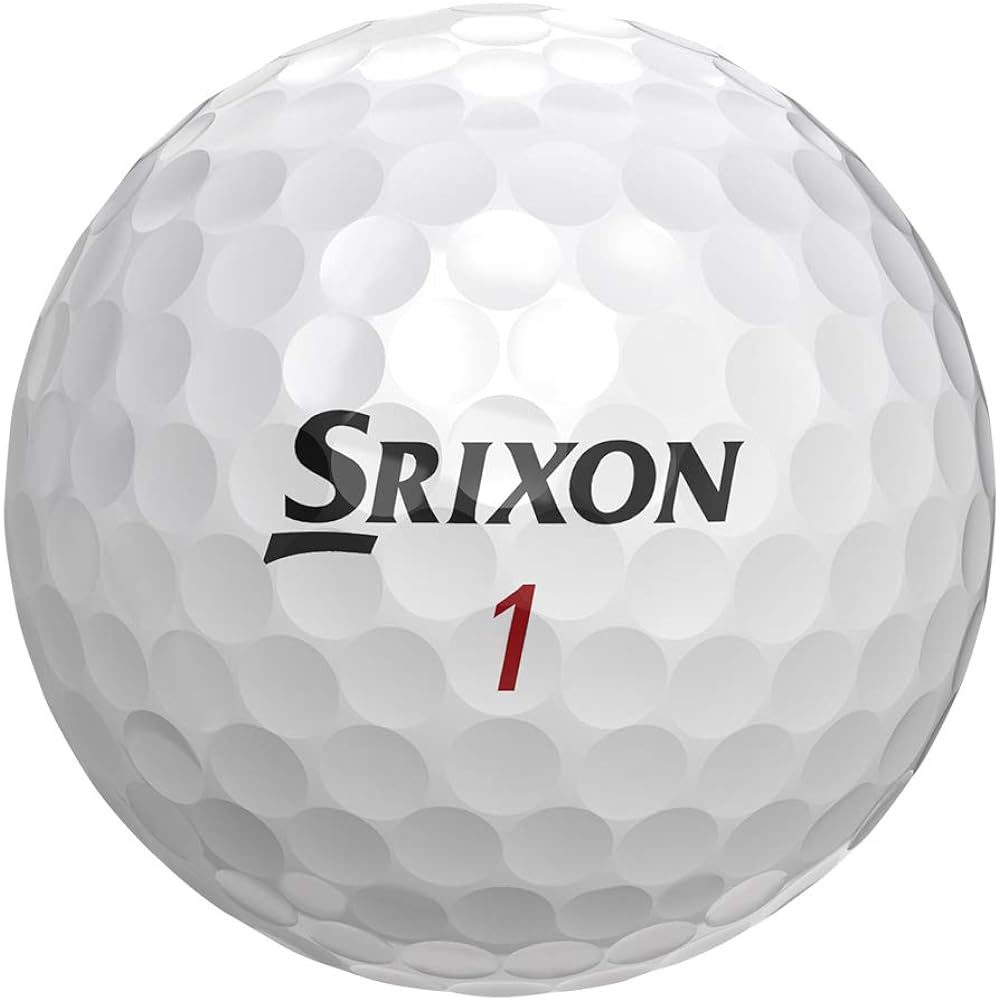SRIXON Golf Ball Z-Star XV Z-Star XV Golf Ball 2017 Model 4 Piece Construction Parallel Import Product (1 Dozen) White