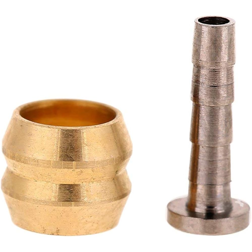 Shimano Hydraulic Brake Hose Brake Oil Pipe Connector Insert Set Applicable to GUB BH90 BH59 Black