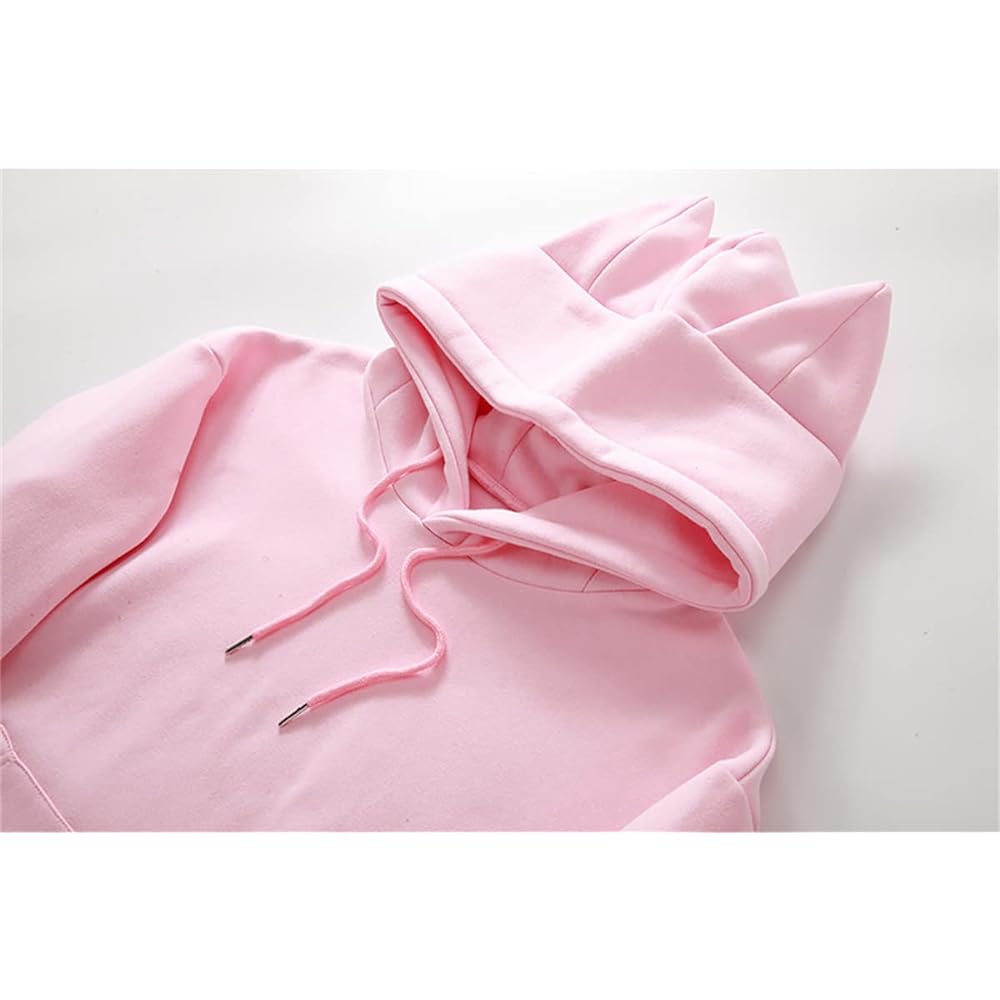[newsight] Cat Ear Hoodie, Women's, Autumn/Winter, Cat Ear Shape Design, Hooded Fleece-lined Parka, Couple Parka