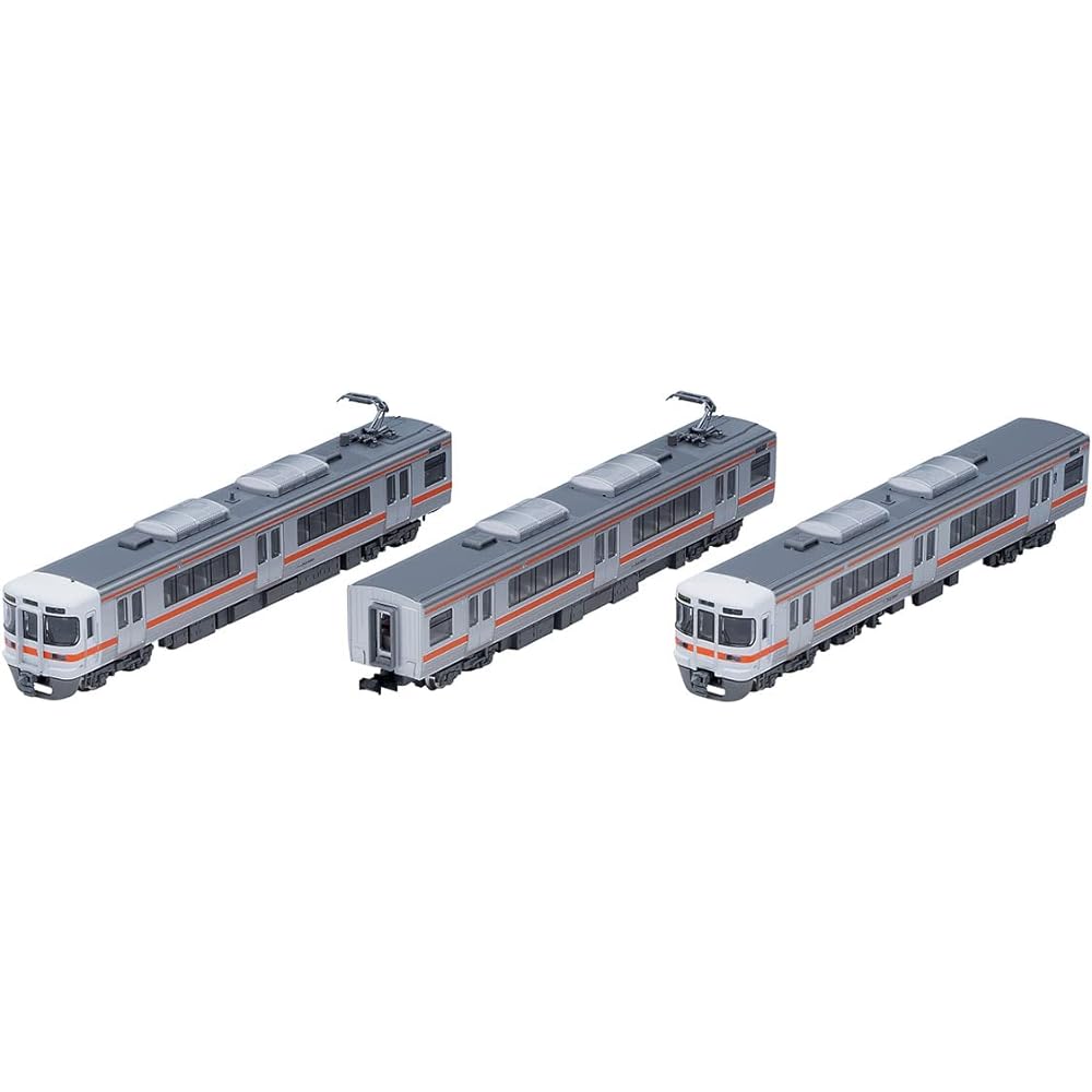TOMYTEC TOMIX N Gauge JR 313 5000 Series Basic Set 98482 Railway Model Train Silver