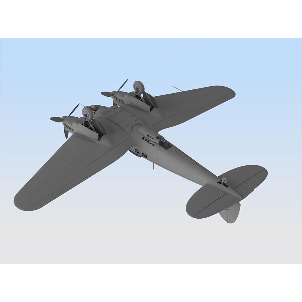 ICM 1/48 German Air Force Heinkel He111H-16 Bomber Plastic Model 48263