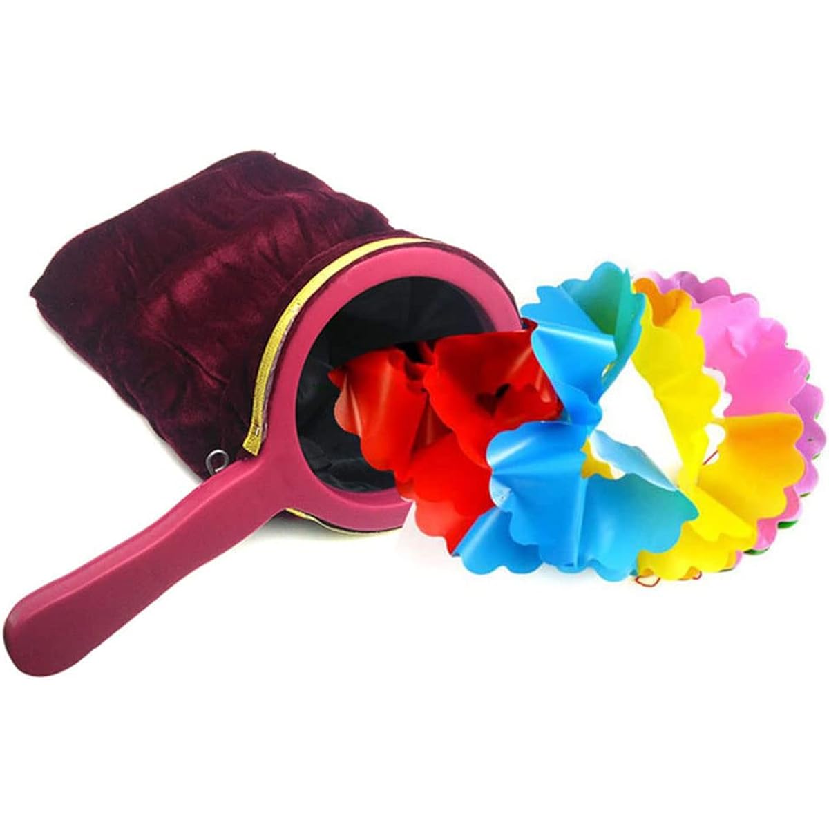 Shinena Magical Magic Props Replacement Bag Magic Trick Disappears with Pull Flowers