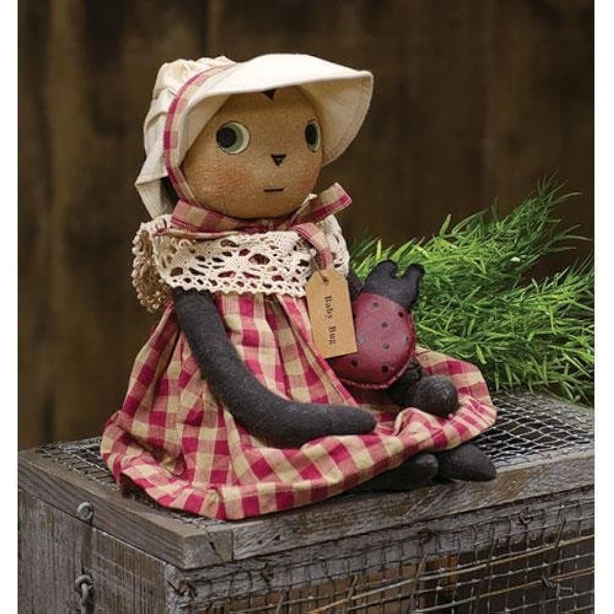 CWI Gifts Baby Bug Doll, 17" Tall, Multicolor