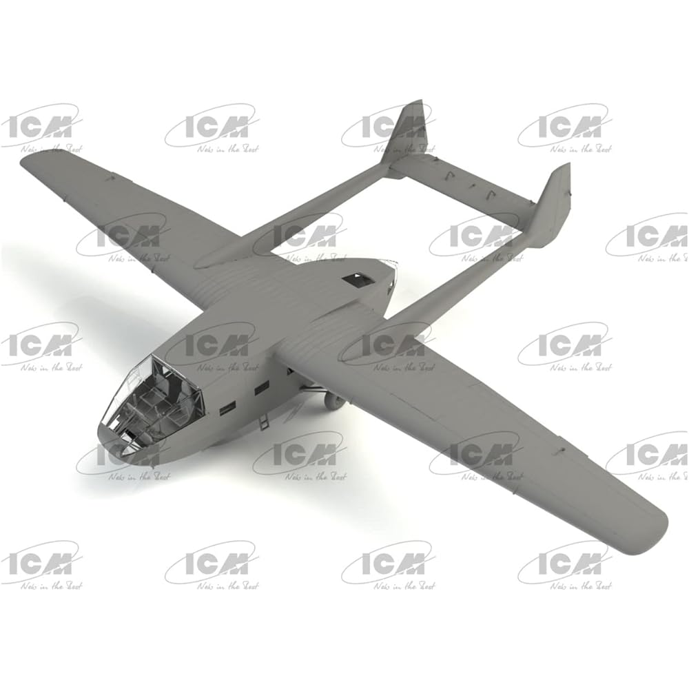 ICM 1/48 Luftwaffe Gotha Go 242B Transport Glider Plastic Model 48225