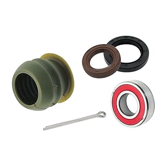 JINFANNIBI Steering Bushing & Bearing Oil Seal Dust Seal Kit Compatible with Honda Sportrax 90 250 400 400EX FourTrax 200 300 TRX90 X/EX TRX200 200D TRX250 X/EX TM/TE TRX400EX TRX400X