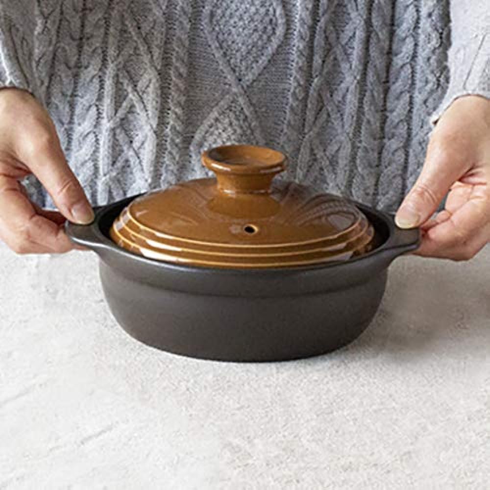 THERMATEC IH Compatible Earthen Pot Size 6.5 Beige 20-6