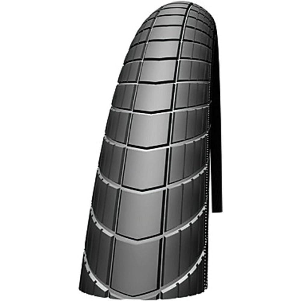 SCHWALBE [Genuine Product] Big Apple 18x2.00 Black Reflex Clincher Tire [Urban/Balloon Bike/City Riding]