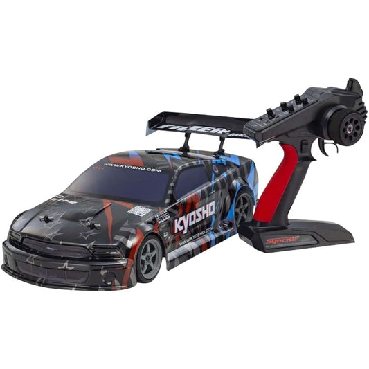 Kyosho Kyoso 1/10 EP 4WD Fazer Mk2 FZ02-D Ready Set 2005 Ford Mustang GT-R Color Type 1 Electric Radio Control 34472T1