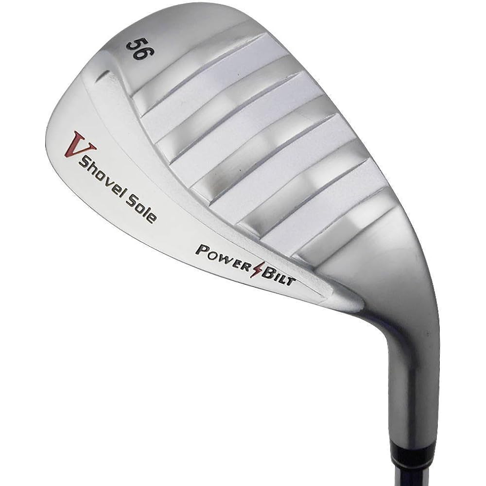 POWERBILT - POWERBILT shovel wedge carbon shaft Shaft: POWER BILT original carbon shaft Right-handed Loft angle: 56 degrees
