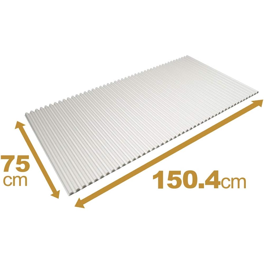 Topre Bath Lid Shutter Type Easy Wave Neo 75 x 150cm White L15