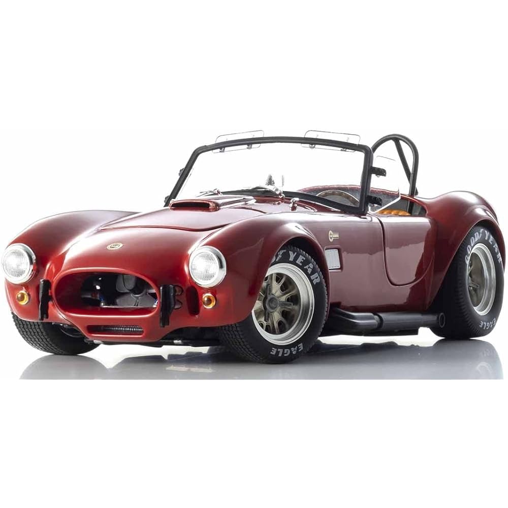 Kyosho Original 1/18 Shelby Cobra 427 S/C FAM Red Finished Product KS08047R