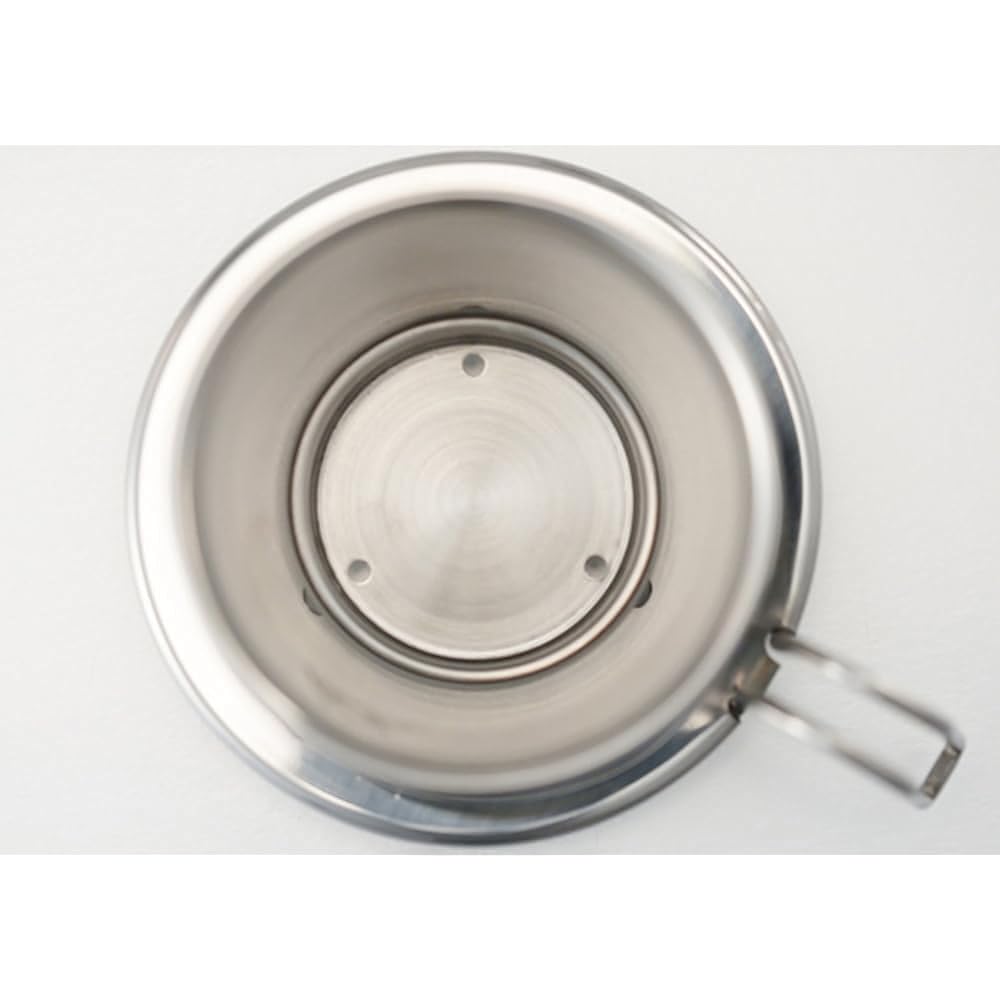Kalita Coffee Dripper Wave Series Stainless Steel For 2~4 People Made in Japan Swallow WDS-185 Drip Equipment Coffee Shop Cafe Outdoor Camping