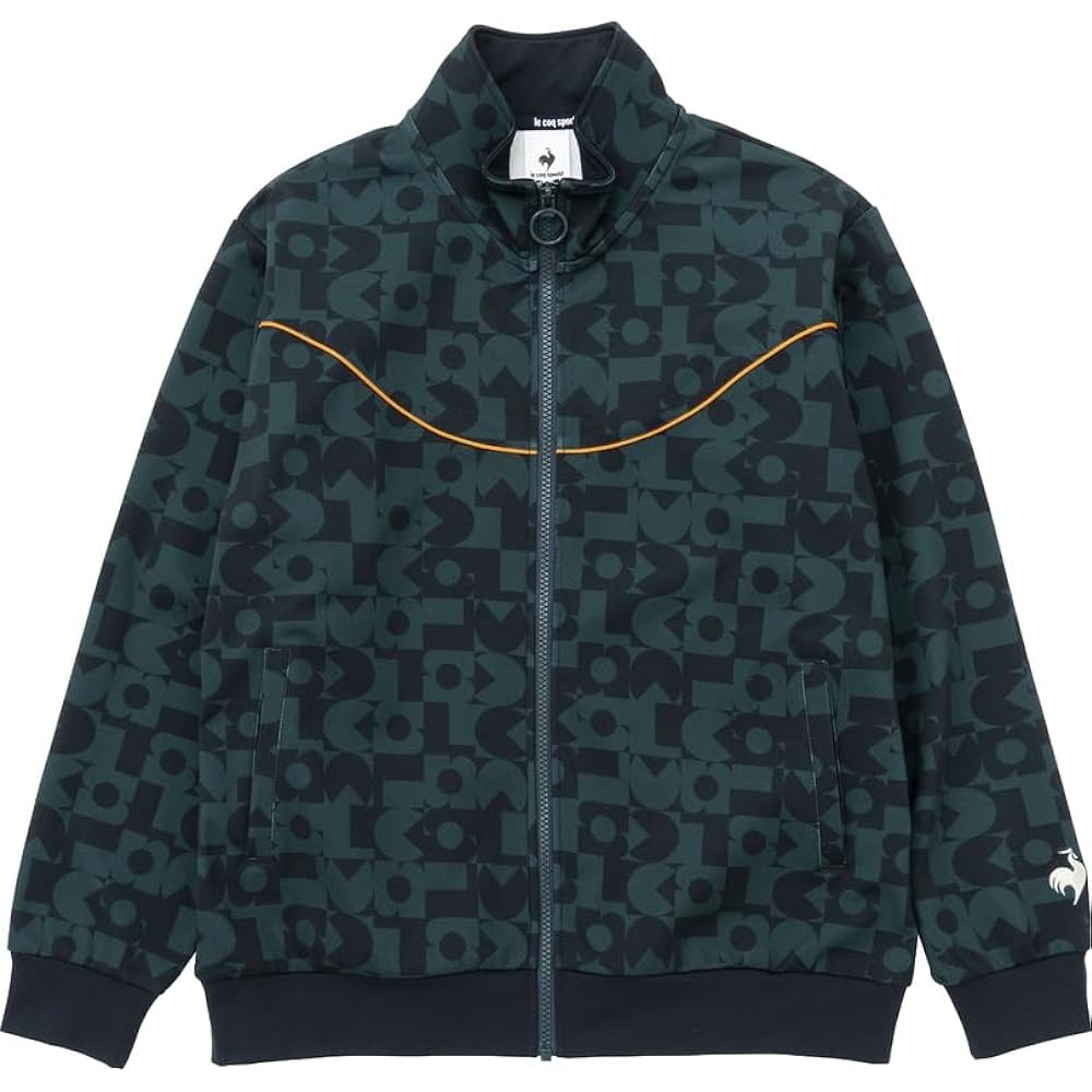 [Le Coq Sportif] Helanka Windproof Twill Jersey Print Jacket Thermal Stretch All-over Pattern Women's