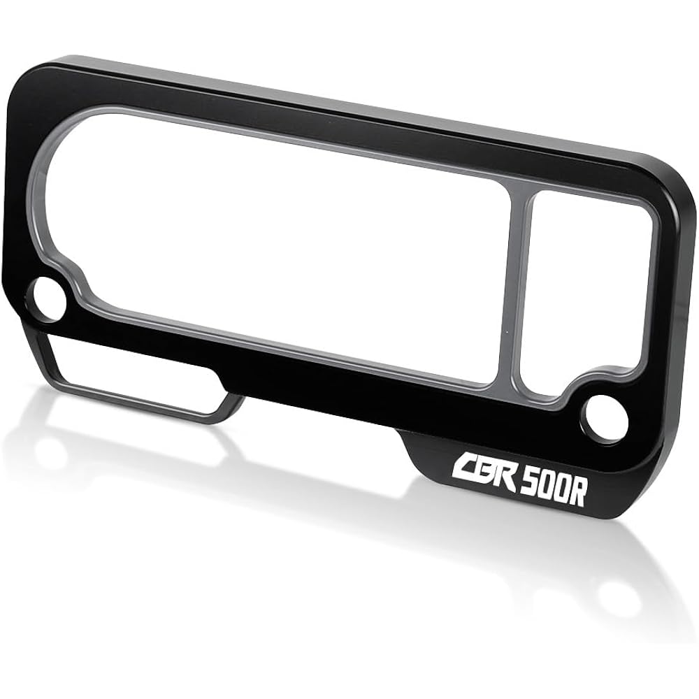 Motorcycle Instrument Frame CBR 500R CBR 500 R Motorcycle Frame Screen Instrument Meter Case Guard Cove Accessories Aluminum For Honda CBR500R 2021 2020 2019 (Color : CB500X LOGO-03)