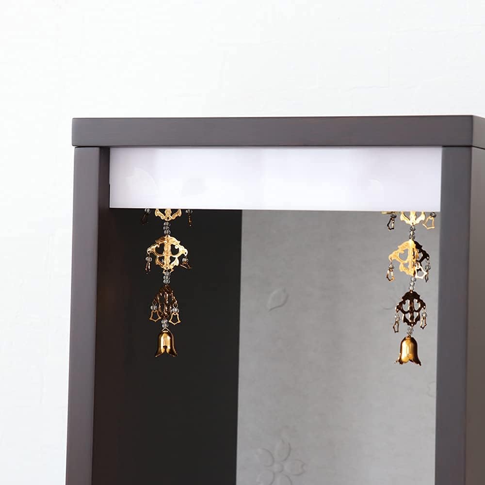 Mini Buddhist altar "Thank you Buddhist altar" Dark Furniture style Buddhist altar Modern Buddhist altar Small Buddhist altar Dark