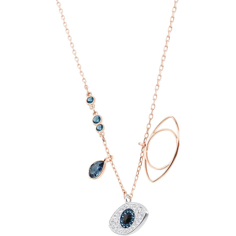 Swarovski Duo Evil Eye Pendant