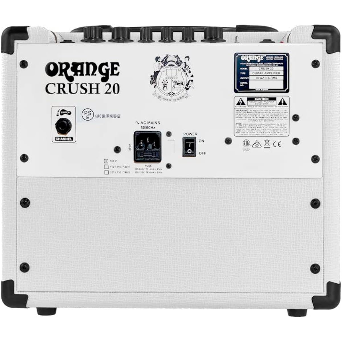 ORANGE Crush 20 LTD LB MYK WH Guitar Combo Amplifier