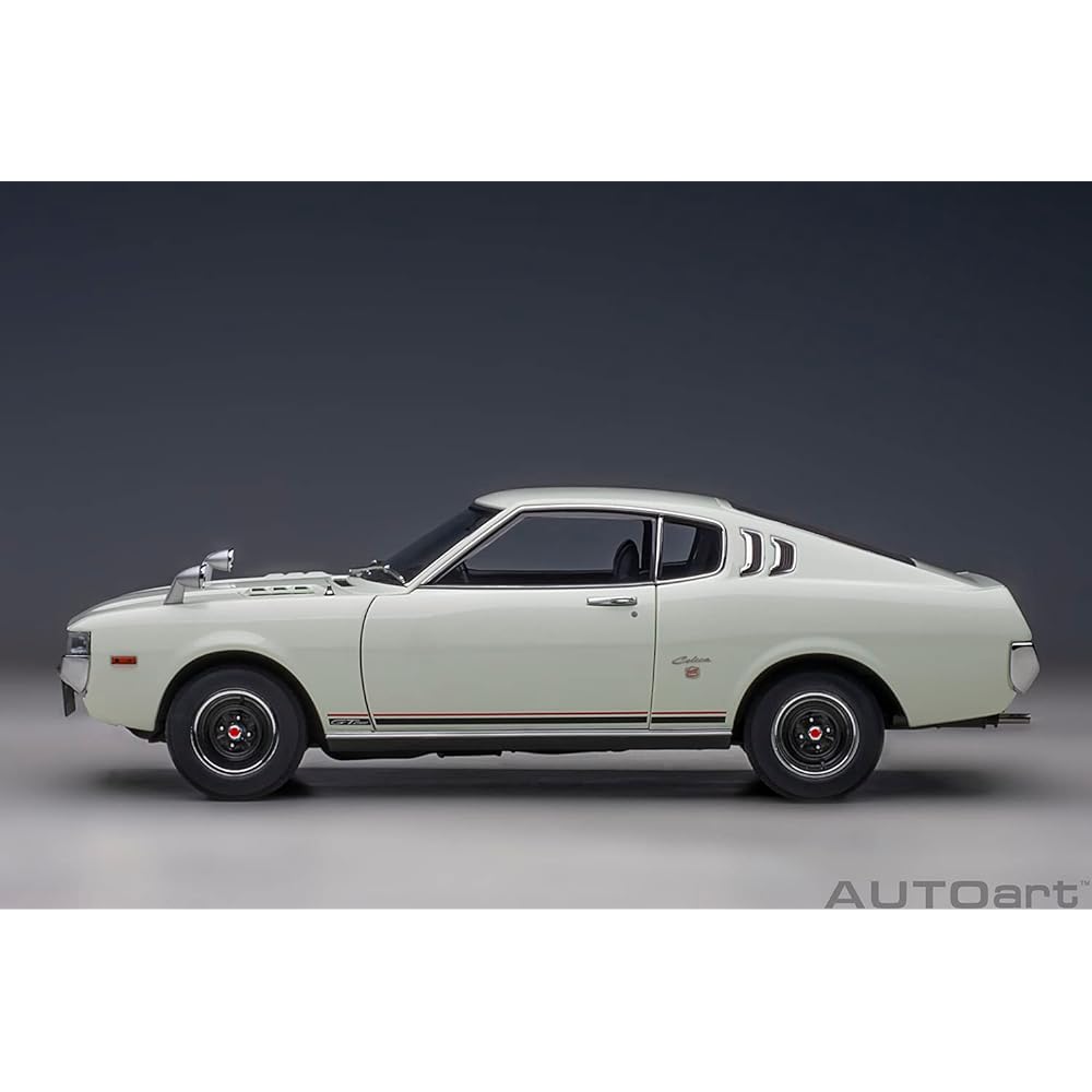 AUTOart 1/18 Toyota Celica Liftback 2000GT (RA25) 1973 White Finished Product