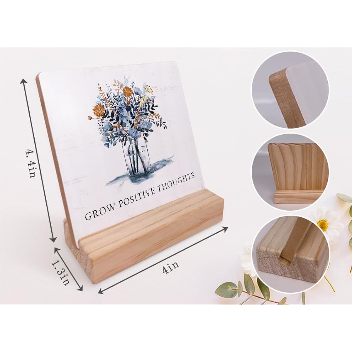 168-XQ-WSP-Inspirational Wooden Stand Plaque