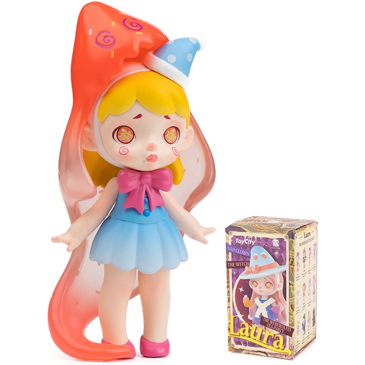 BEEMAI Laura The Werewolves Tea Party Series 1 Piece Random Design Cute Figure Collectible Toy Birthday Gift