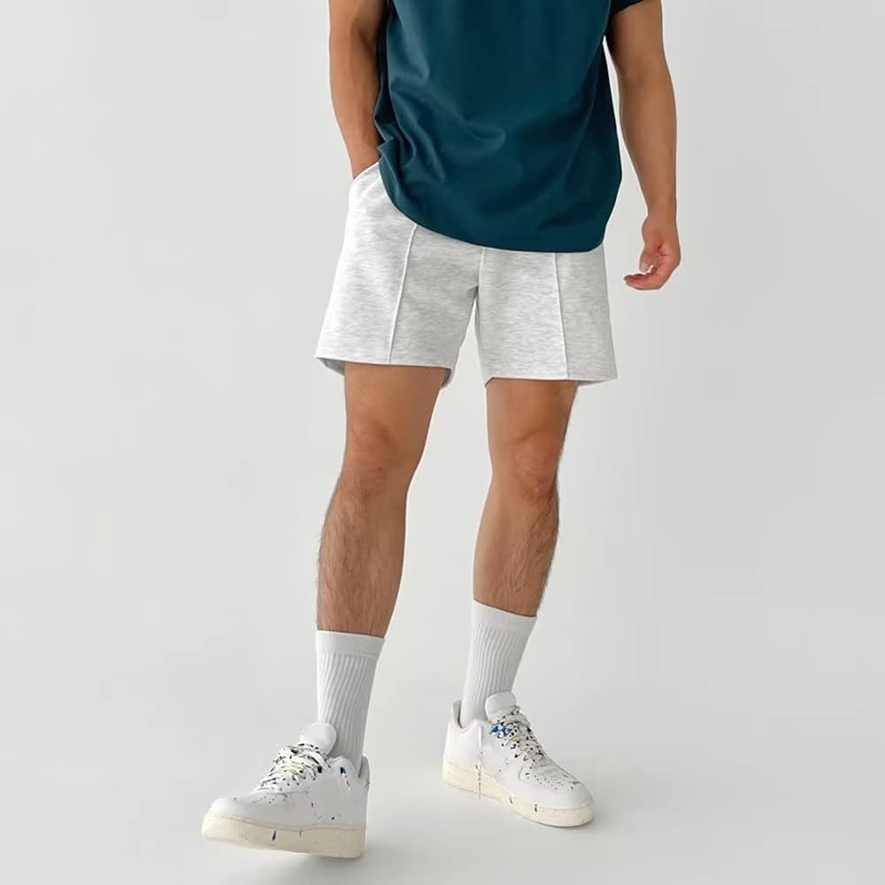 [Mechieng] Training Shorts, Men's, Half Pants, Stylish Shorts, Fitness Pants, Gym Wear, Sports
