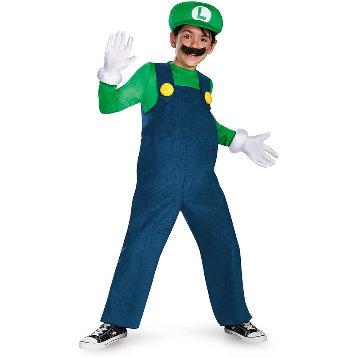 DX Luigi for kids (M) [disguise Luigi Deluxe Boys M]