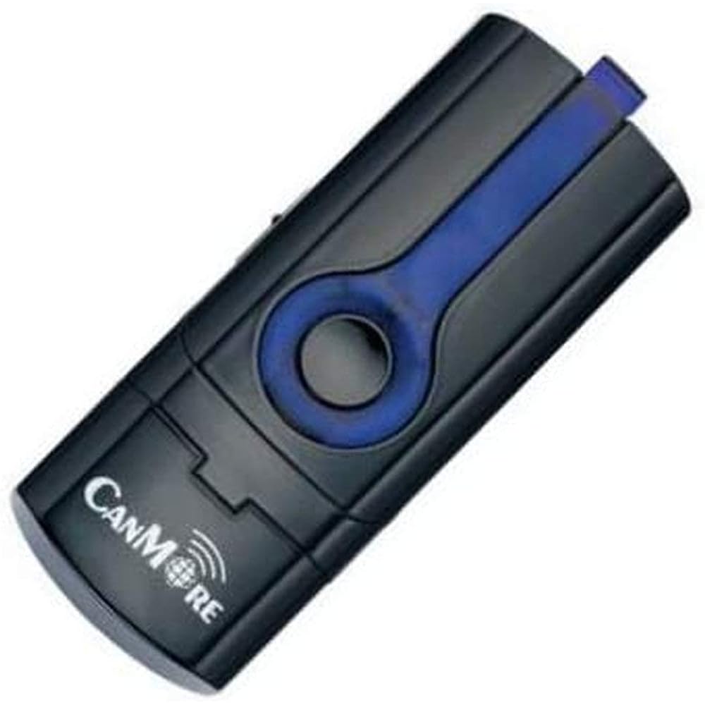 GPS data logger, small handy GPS, portable GPS logger, built-in battery, records your own trajectory, driving, outdoor, fishing, mountain climbing, CANMORE, black GT-730FL-BK