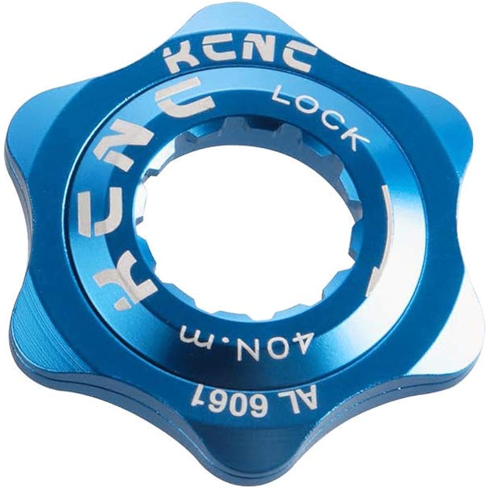 KCNC Lightweight Center Lock Adapter Compatible with 12mm Thru Axle