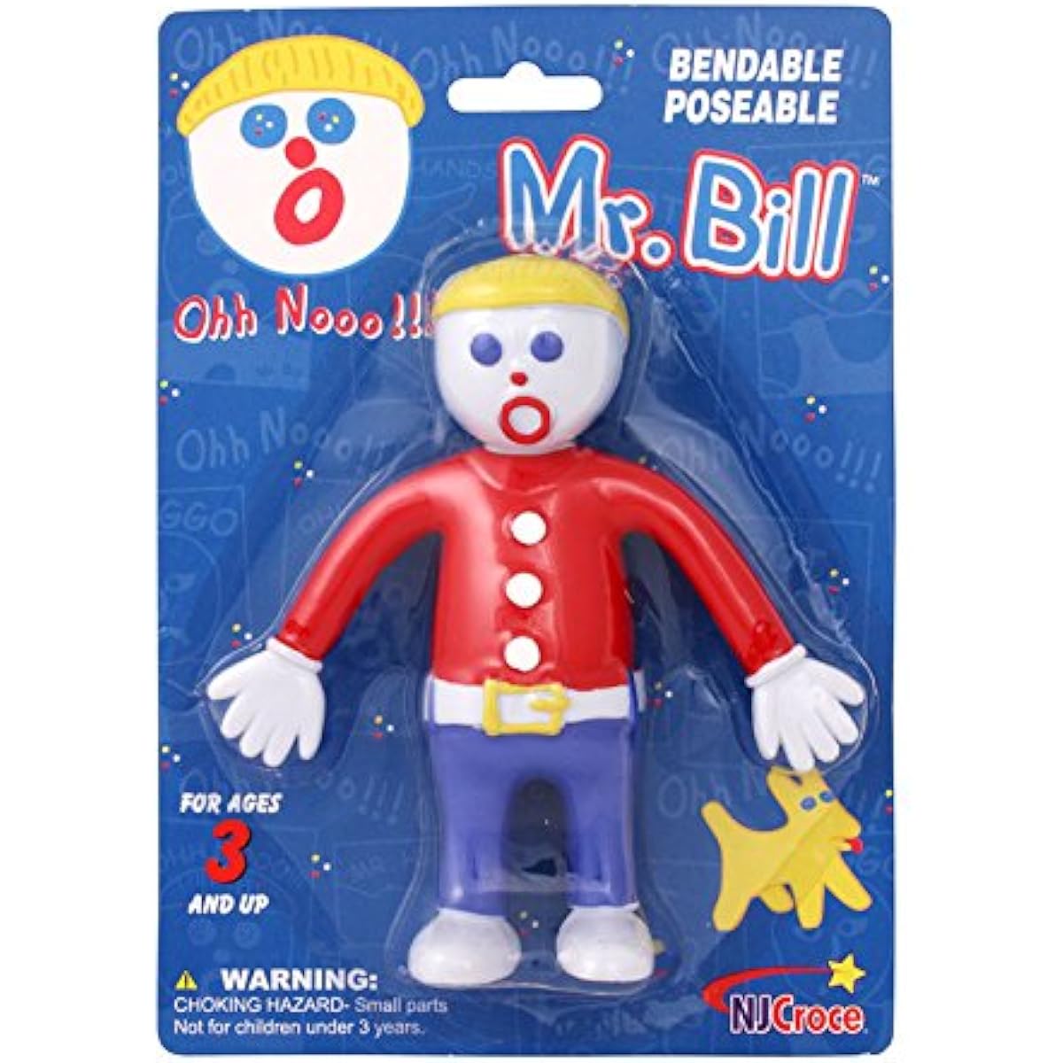 Dreamsite Productions Inc Saturday Night Live Mr. Bill Bendable Figure