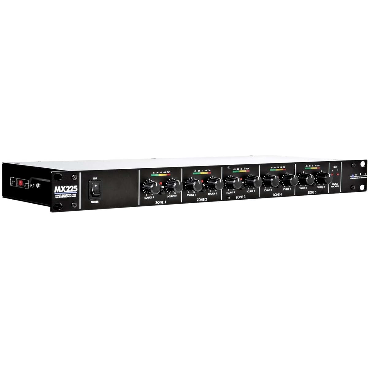 ART Stereo Dual Source 5 Zone Mixer MX225 [Domestic regular import product]