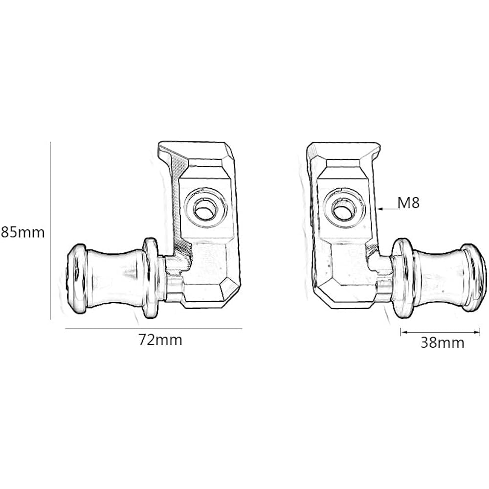 Motorcycle Swing Arm Bobbin Spool For Ya-ma-ha MT-07FZ-07 MT 07 FZ07 MT07 2014-2021 Motorcycle Rear Wheel Fork Axle Slider Swing Arm Spool Stand Pickup (Color: Black)