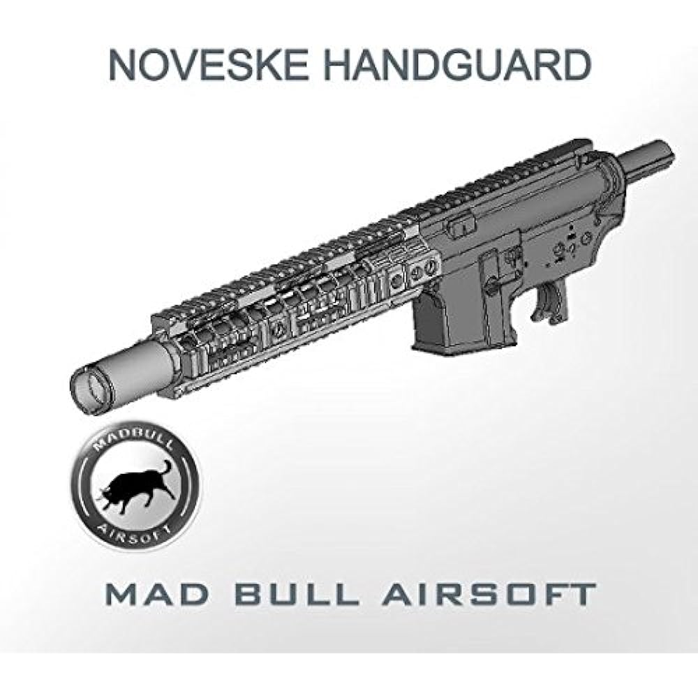 MADBULL Noveske Official Free Float Handguard 10" (Open Top) N02-025