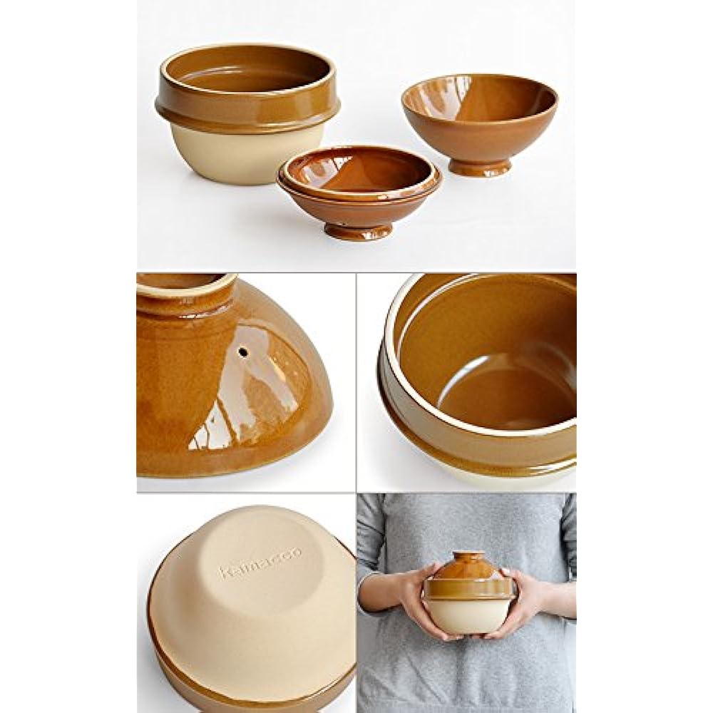 kamacco Mashiko's small earthenware pot [candy glaze/cooked]