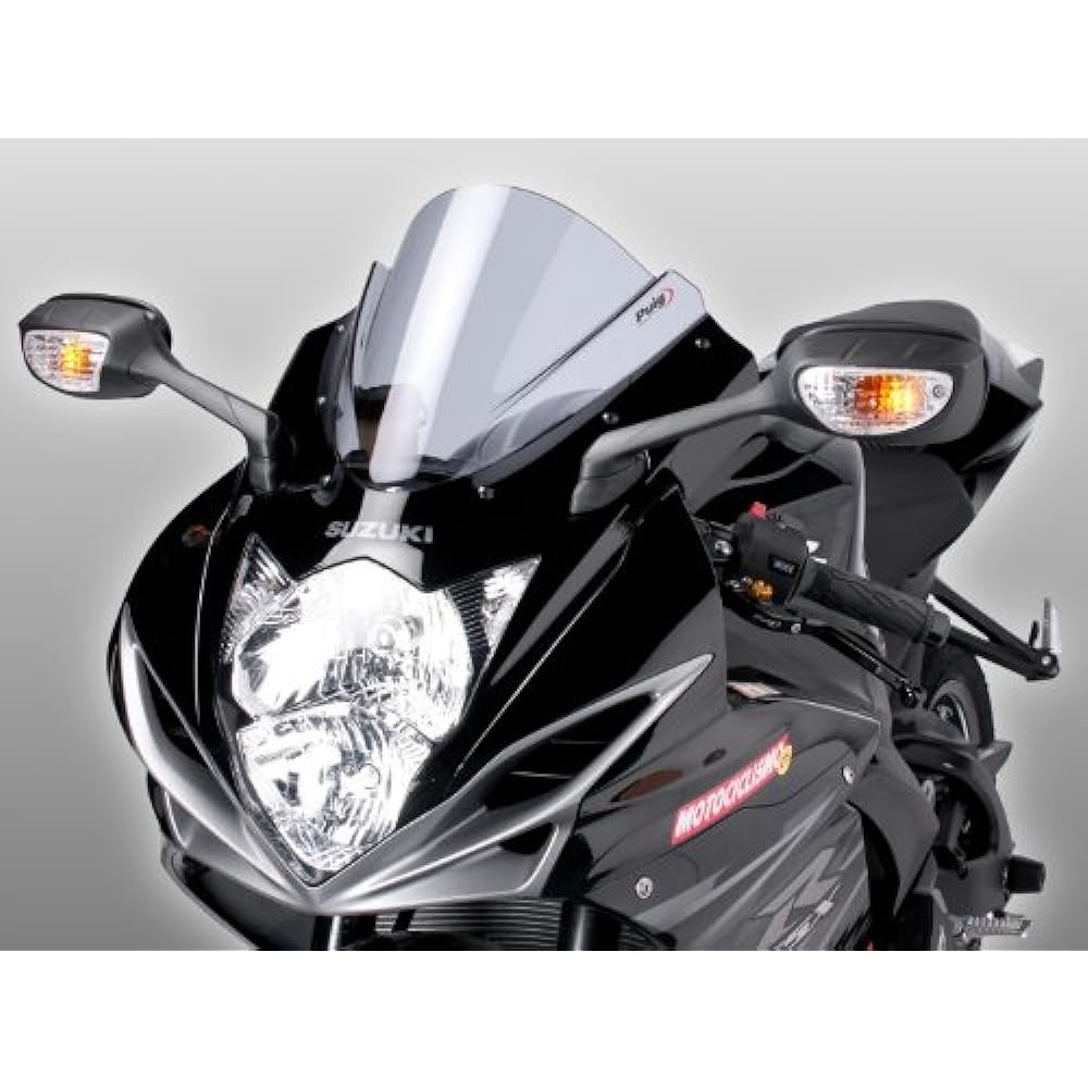 Puig 5605F RACING-SCREEN [DARK SMOKE] SUZUKI GSX-R600/750(11-15) Puig Screen Cowl Motorcycle Bike Parts