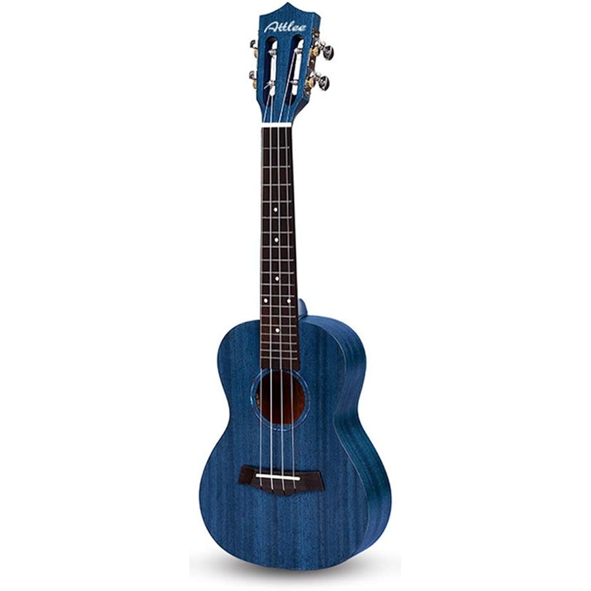 Ukulele 23 Inch Acoustic Ukulele 4 String Guitar Hawaii Mahogany Ukelelen Instrument Gift Perfect Gift (Color : Blue, Size : 23 inches)