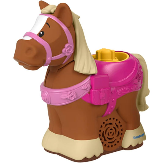 Replacement Part for Fisher-Price Princess Belle and Philippe Playset - GNG89 ~ Little People ~ Replacement Horse Philip ~ Fun Sounds and Movement