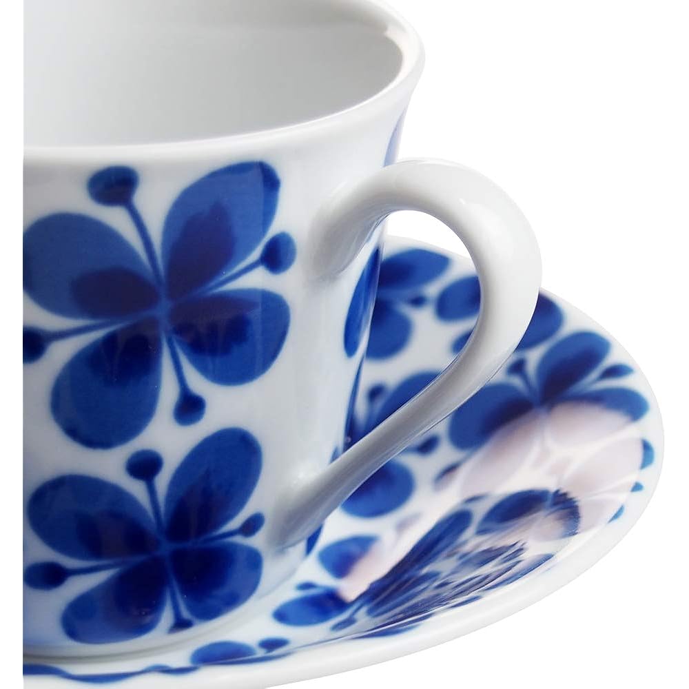 RORSTRAND Monami Coffee Cup Saucer 140ml Blue [Parallel Import]