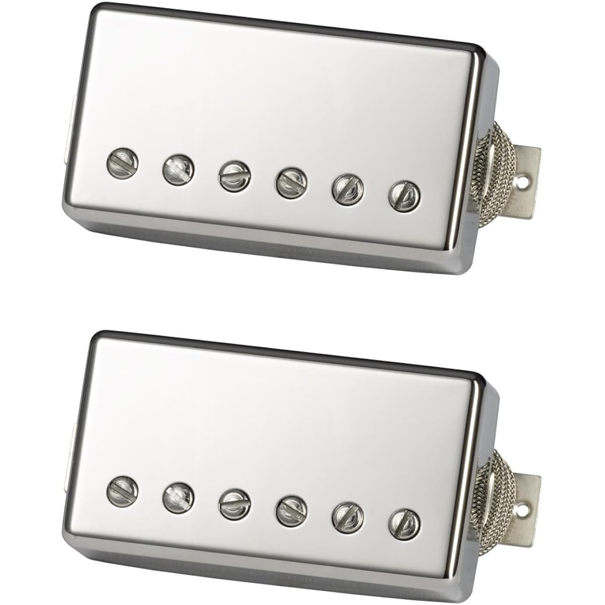 Gibson/Greenybucker Set Nickel cover PUGBDBNC2-SET Gibson Pickup
