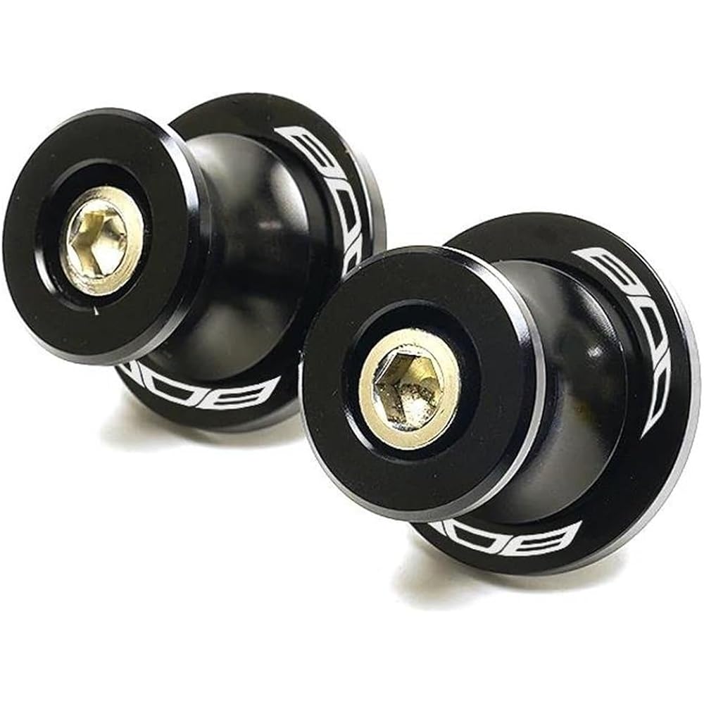 Motorcycle Bobbin Slider Stand M8 Motorcycle Swing Arm Slider Spool Stand Screw For Z 800 Z800 2013 2014 2015 2016 8mm (Color: Titanium, Size: A)