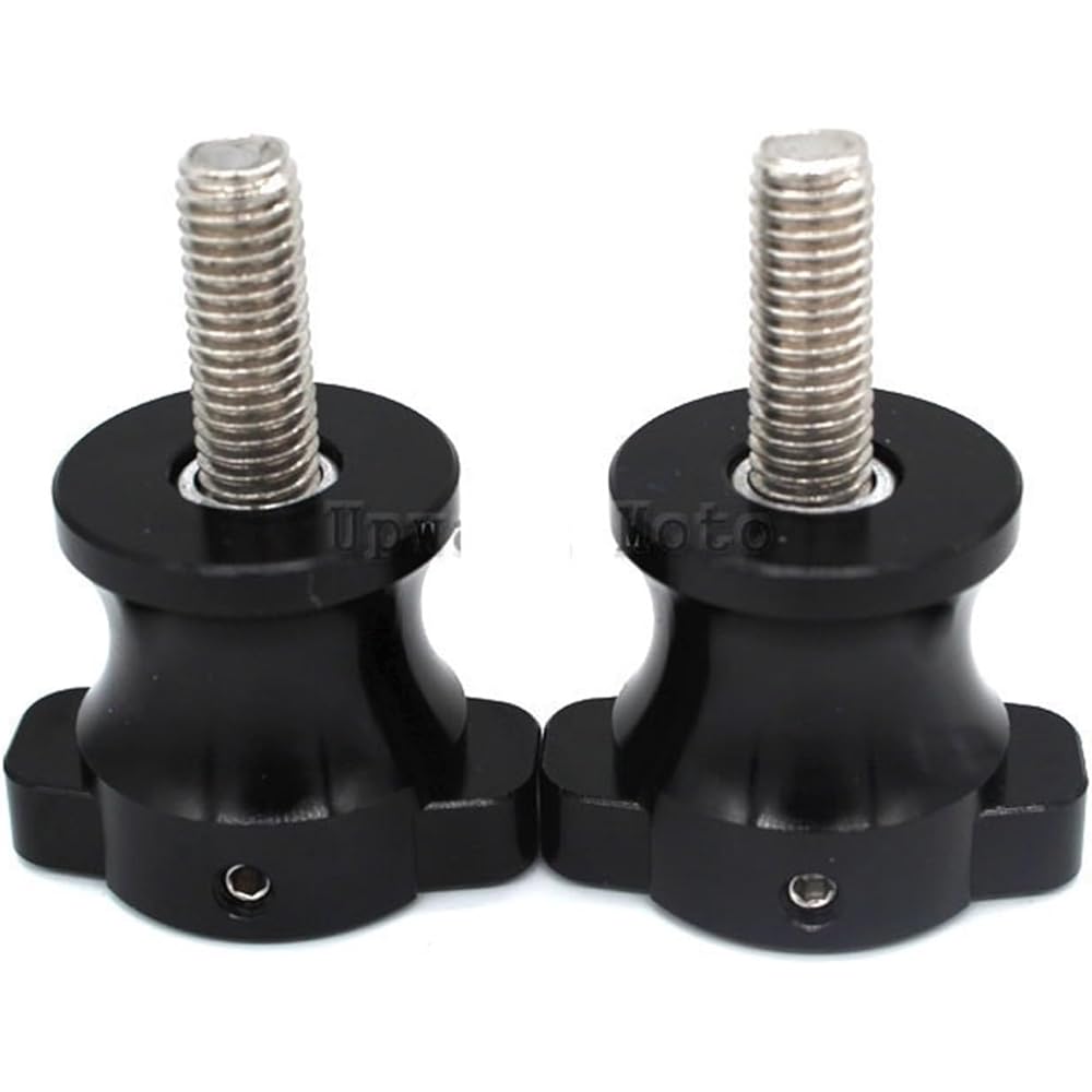 Y┐Amha TMAX530 TMAX500 T-MAX 530 T-MAX530 TMAX 530 500 Motorcycle CNC Frame Stand 6mm Screw Slider Swing Arm Spool Slider (Color: Gold, Size: TMAX)