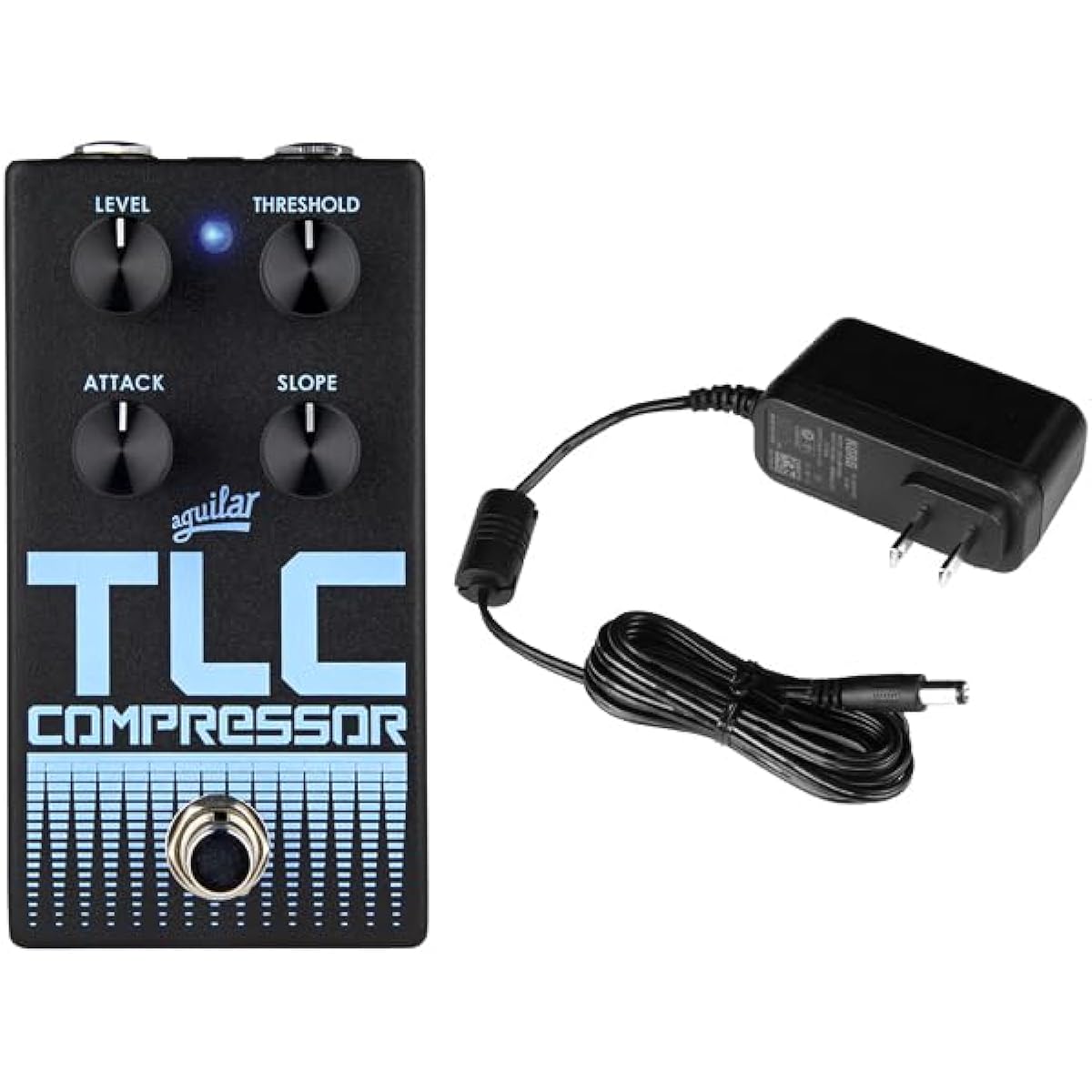 Aguilar TLC COMPRESSOR N + Genuine AC Adapter KORG KA-181 Set