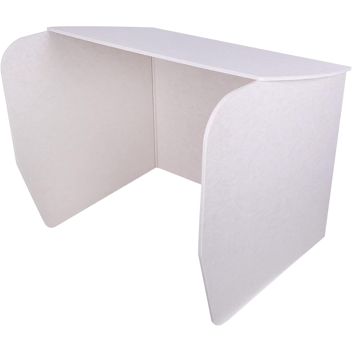 Private booth tabletop partition desk with partition top plate for home office soundproofing sound absorption partition