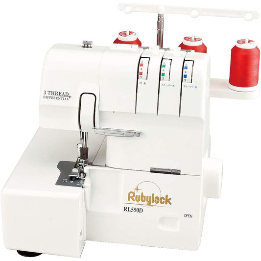 Toyo Sewing Machine Ruby Lock 550D 1 Needle 3 Thread Differential