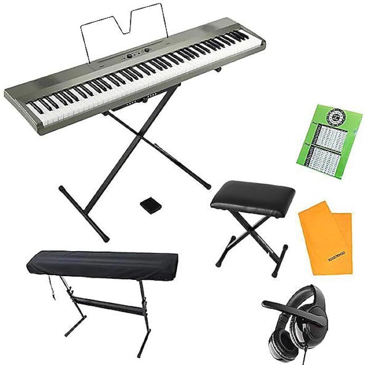 [MHF Set] (5 Great Bonus Set) Dust Cover Value Set (Silver) Korg L1SP MSILVER_PC-110-BK_PRH-13_Op6_set