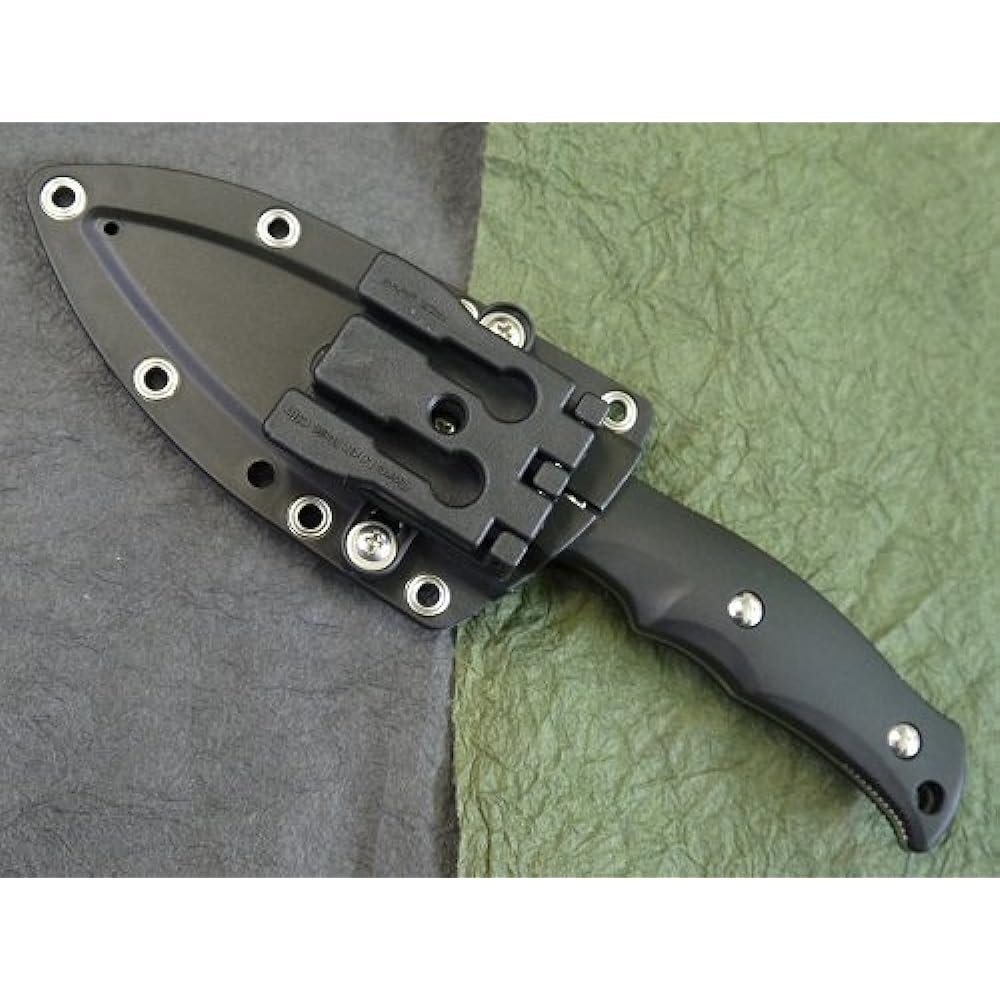 G・SAKAI SABIKNIFE 1 (Sabi Knife 1) Black H-1 Steel (Half Serration (Half Wave))