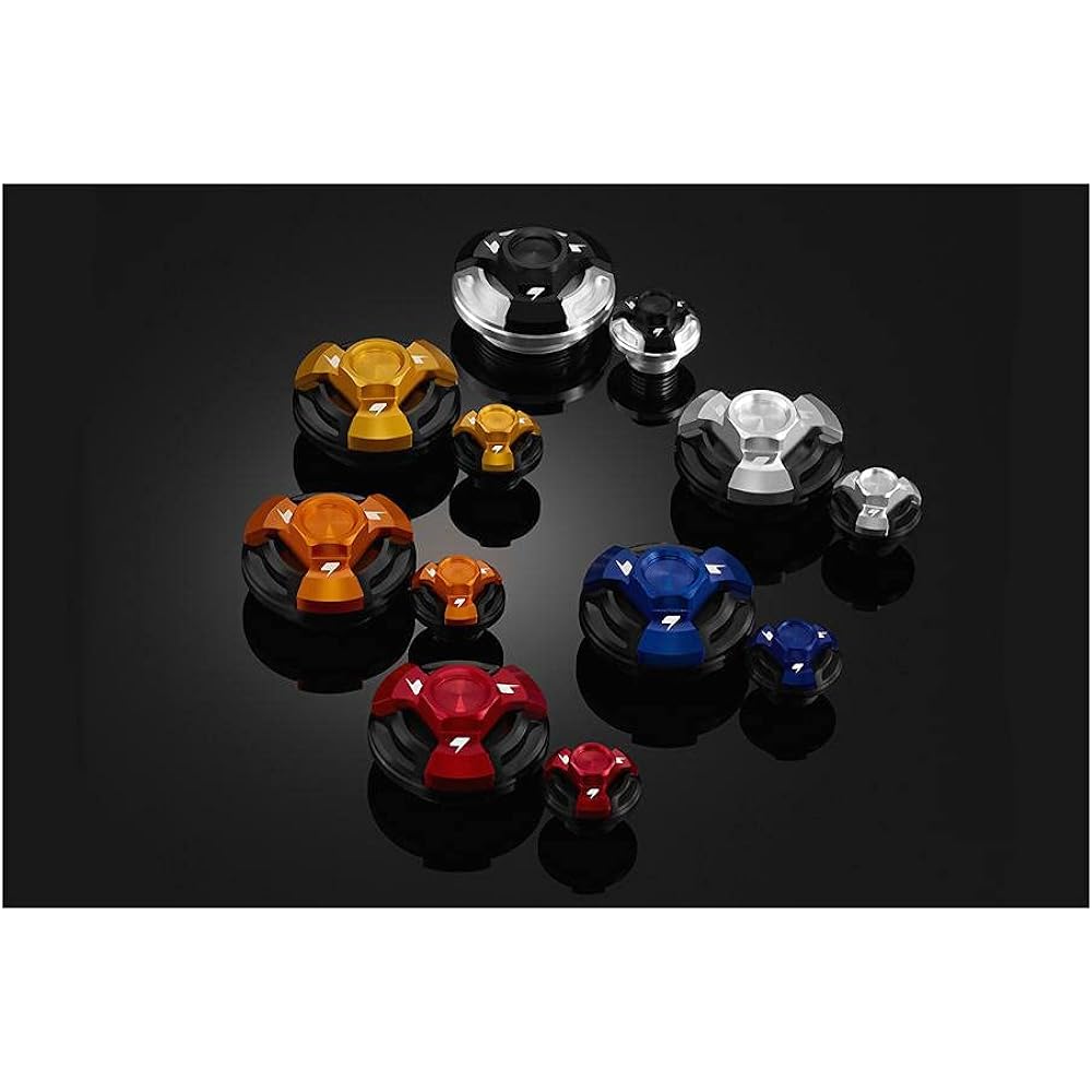 BIKERS Generator Cover Cap Aluminum Orange Gold GROM (13-17) CBR250R (11-16) BK-H234-OGD
