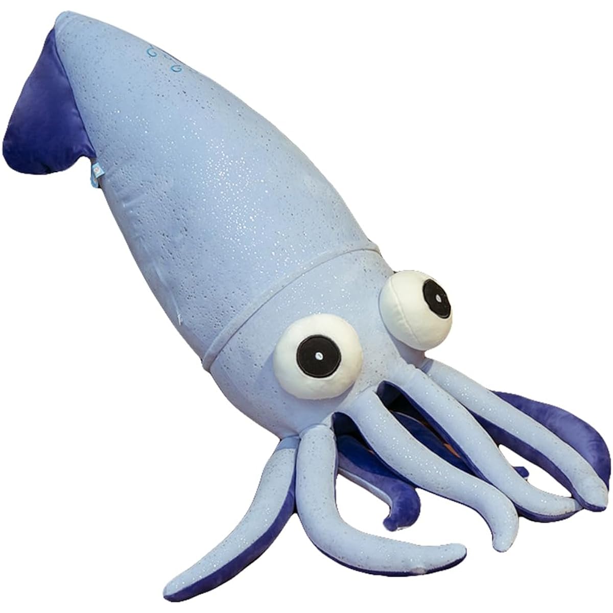 Squid stuffed animal, squid, sewn, hug pillow, looks just like the real thing, comfortable, miscellaneous goods, ornament, hug pillow, sleeping together, 110cm, gift, extra large, Christmas, present, soothing toy, goods, interior, doll, bull, cute