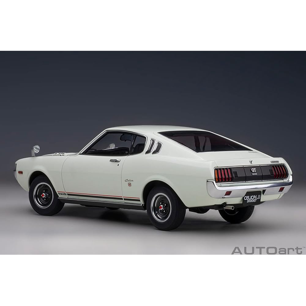 AUTOart 1/18 Toyota Celica Liftback 2000GT (RA25) 1973 White Finished Product