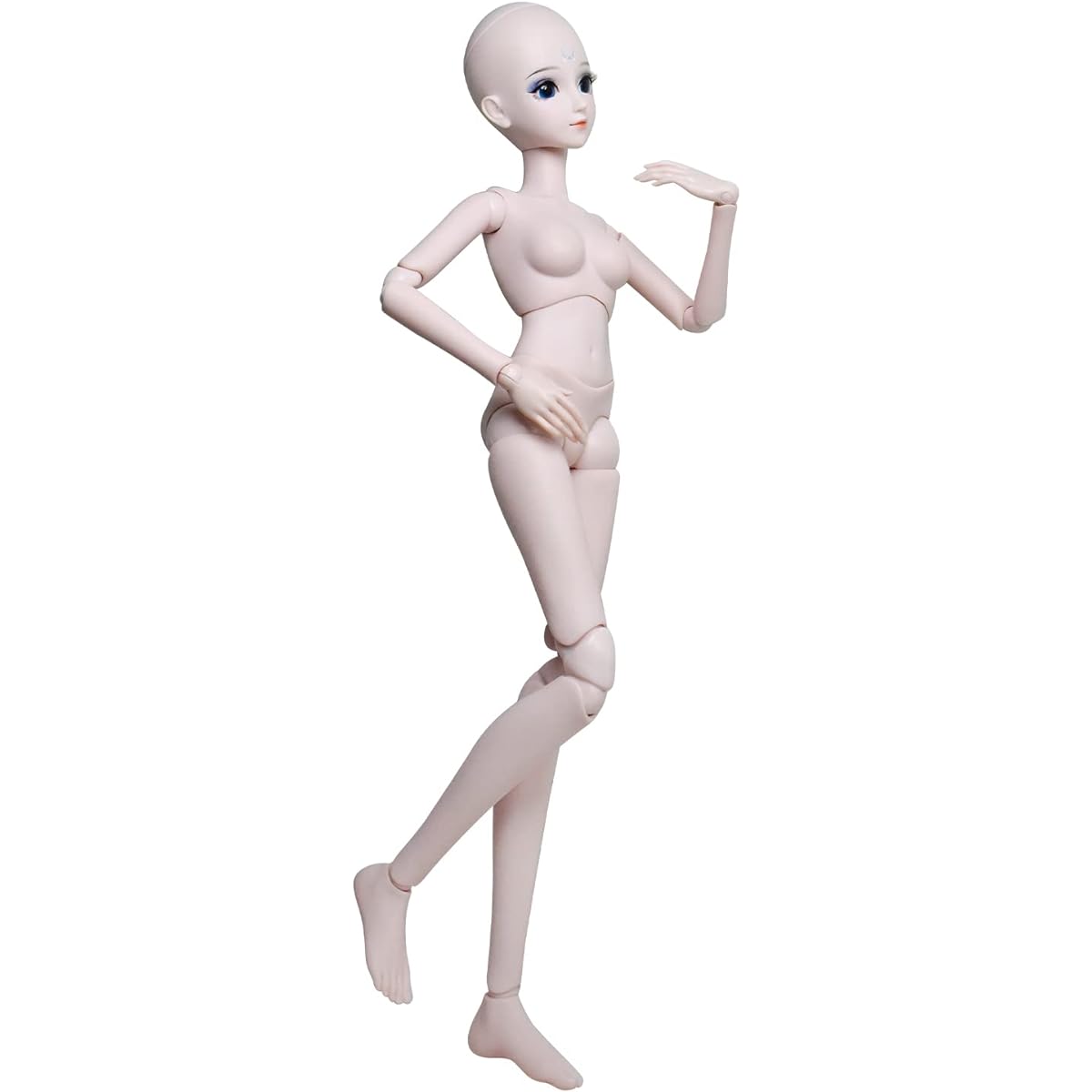 Proudoll 1/3 BJD Doll Customized Doll Body 60cm 24inch Ball Joint SD Doll Joint Movement PVC DIY (Ashley)