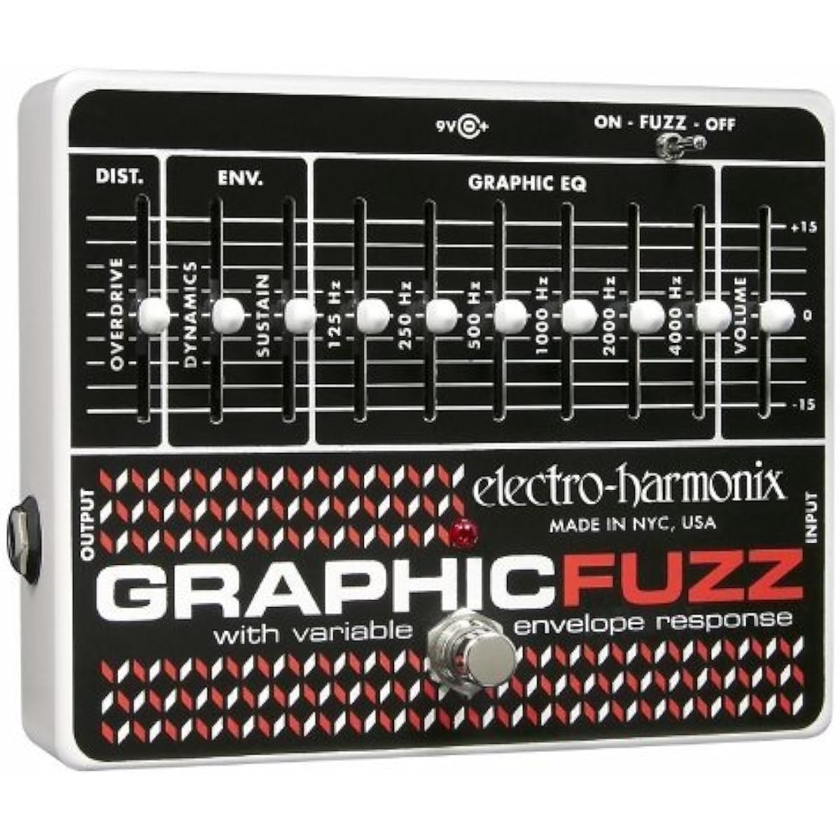 ◆ELECTRO-HARMONIX Graphic Fuzz Guitar Effector ◆Parallel import goods ◆Electro Hamo